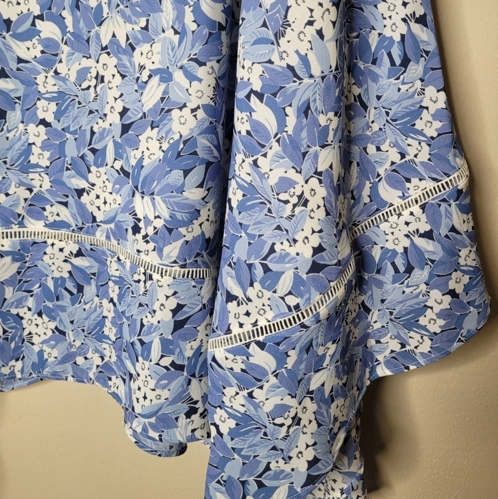 Lauren Ralph Lauren Floral Chiffon Midi Skirt Size 10 - Picture 4 of 11